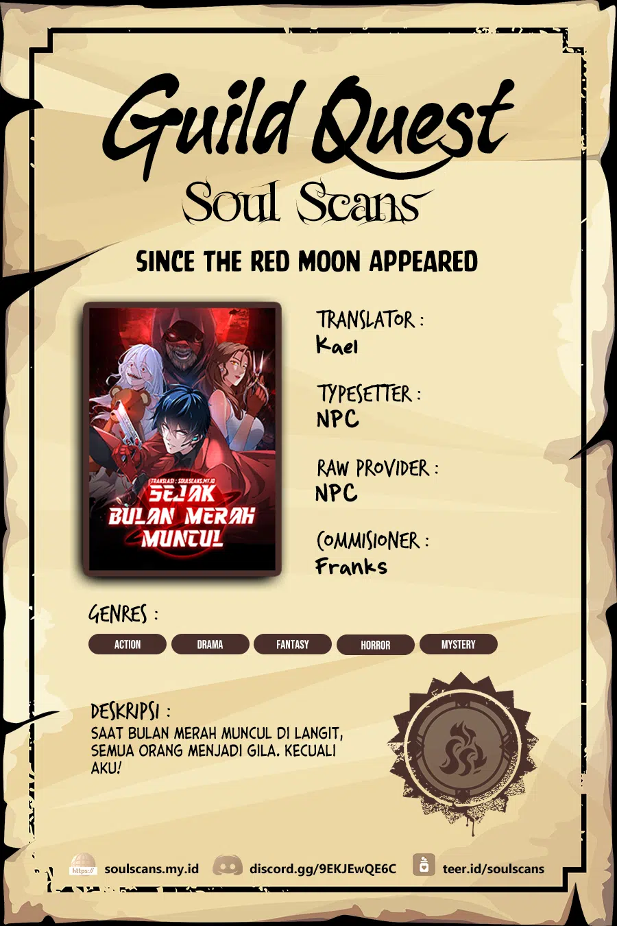 Baca Komik Since The Red Moon Appeared Chapter 112 Gambar 1