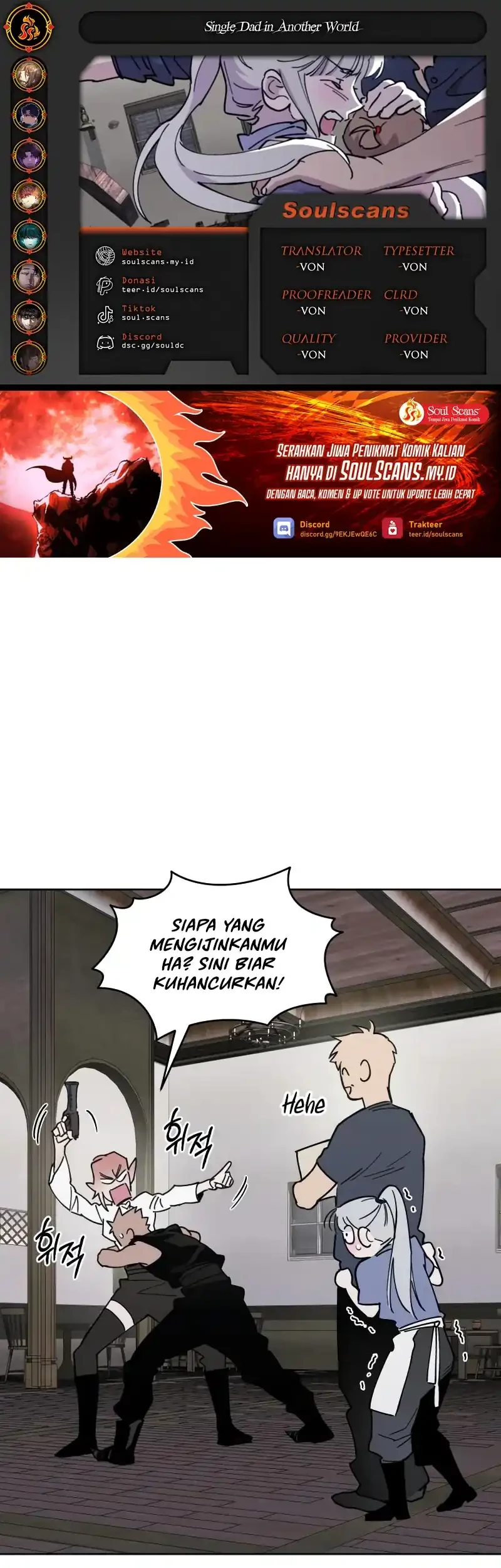 Baca Komik Single Dad in Another World Chapter 13 Gambar 1