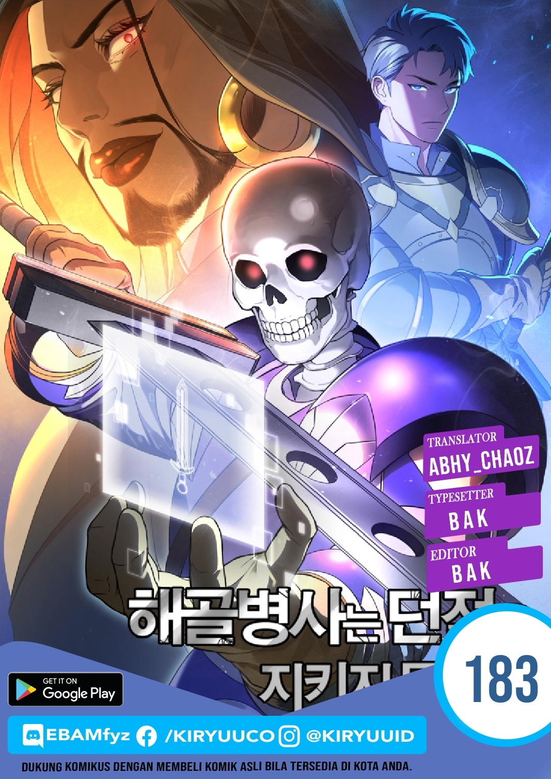 Baca Komik Skeleton Soldier Couldn’t Protect the Dungeon Chapter 183 Gambar 1