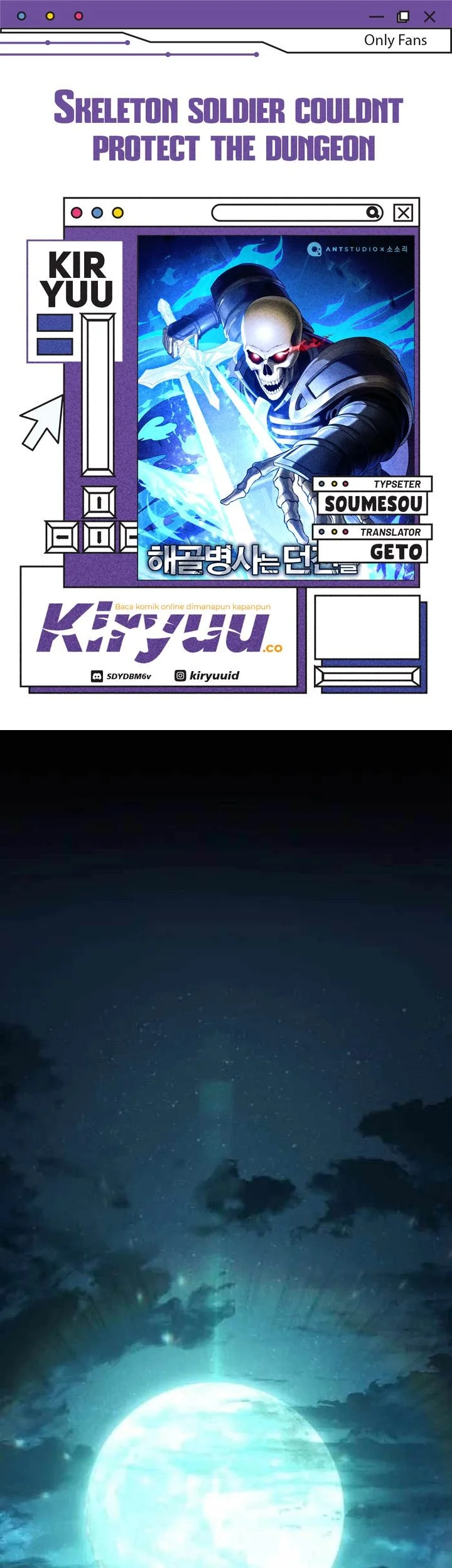 skeleton soldier couldnt protect the dungeon chapter 360 - Page 1