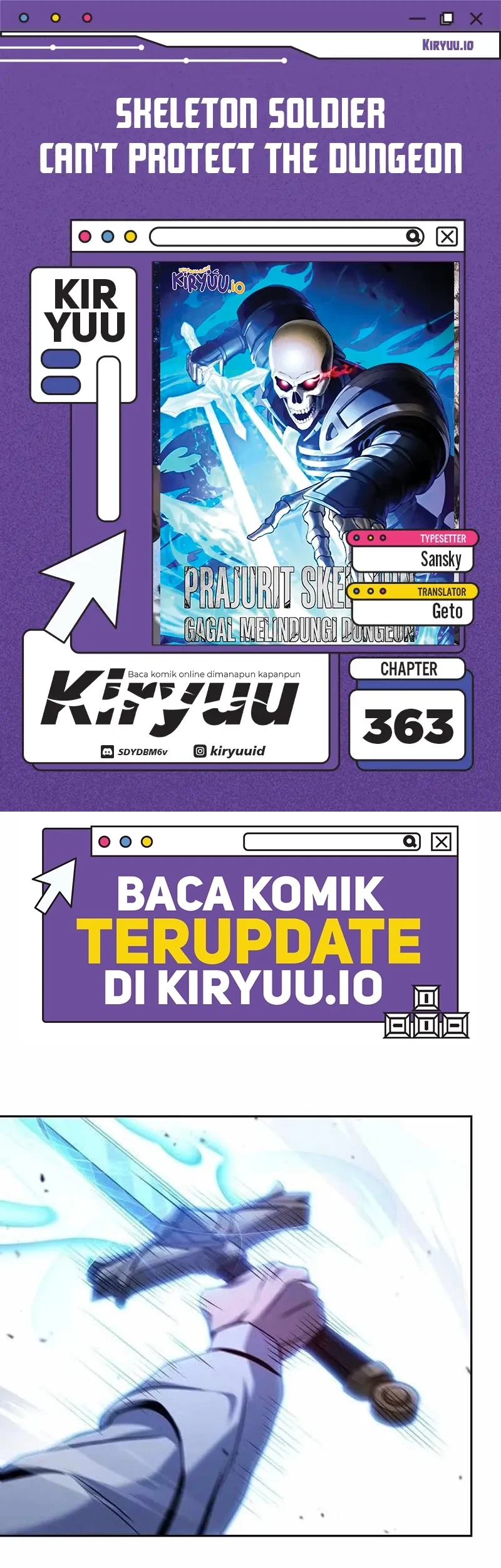 skeleton soldier couldnt protect the dungeon chapter 363 - Page 1