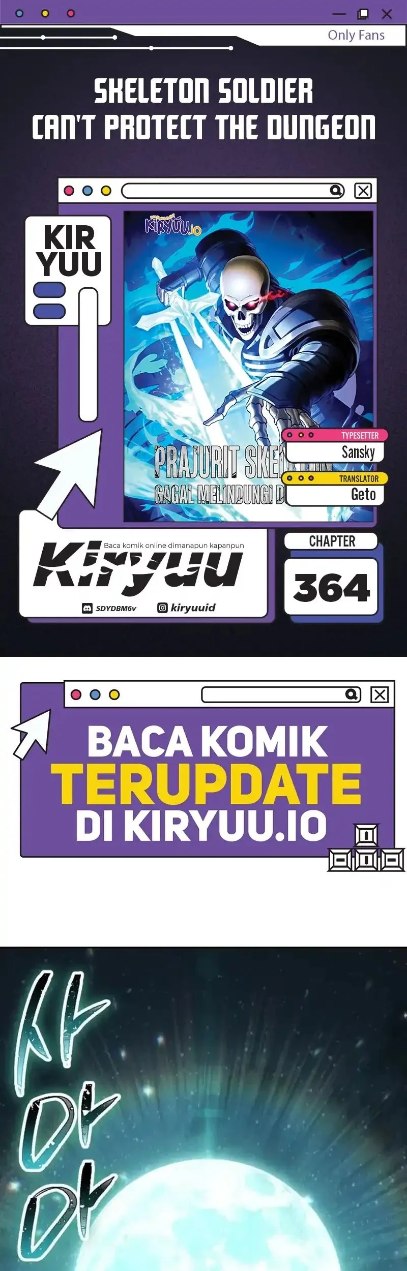 Komik Skeleton Soldier Couldn’t Protect the Dungeon Chapter 364 gambar nomor 1
