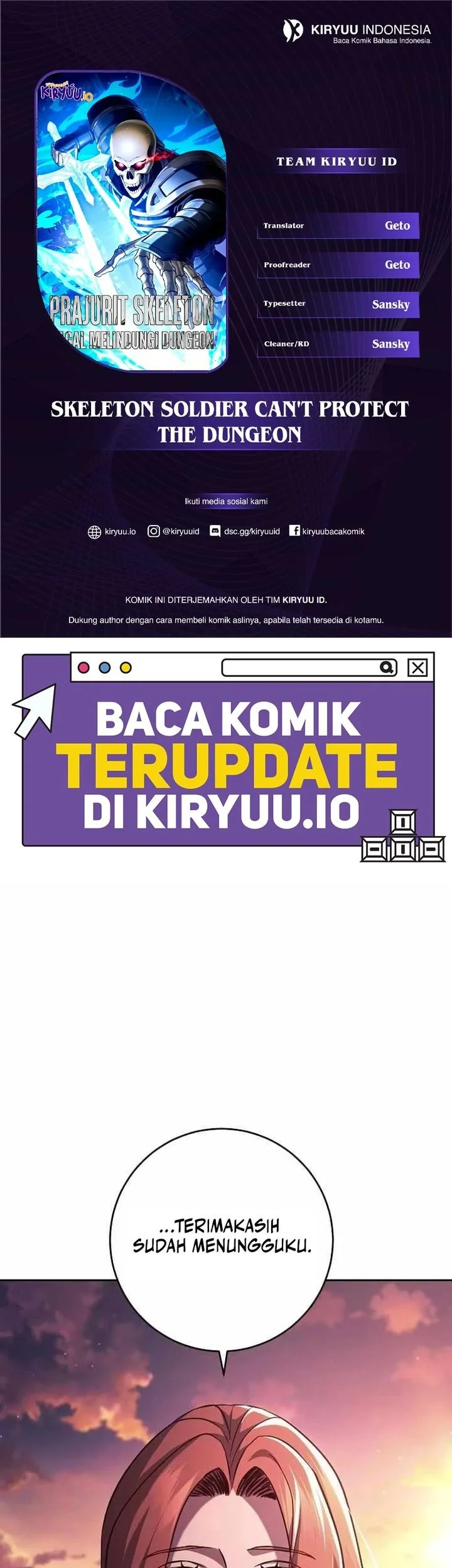 Komik Skeleton Soldier Couldn’t Protect the Dungeon Chapter 365 gambar nomor 1