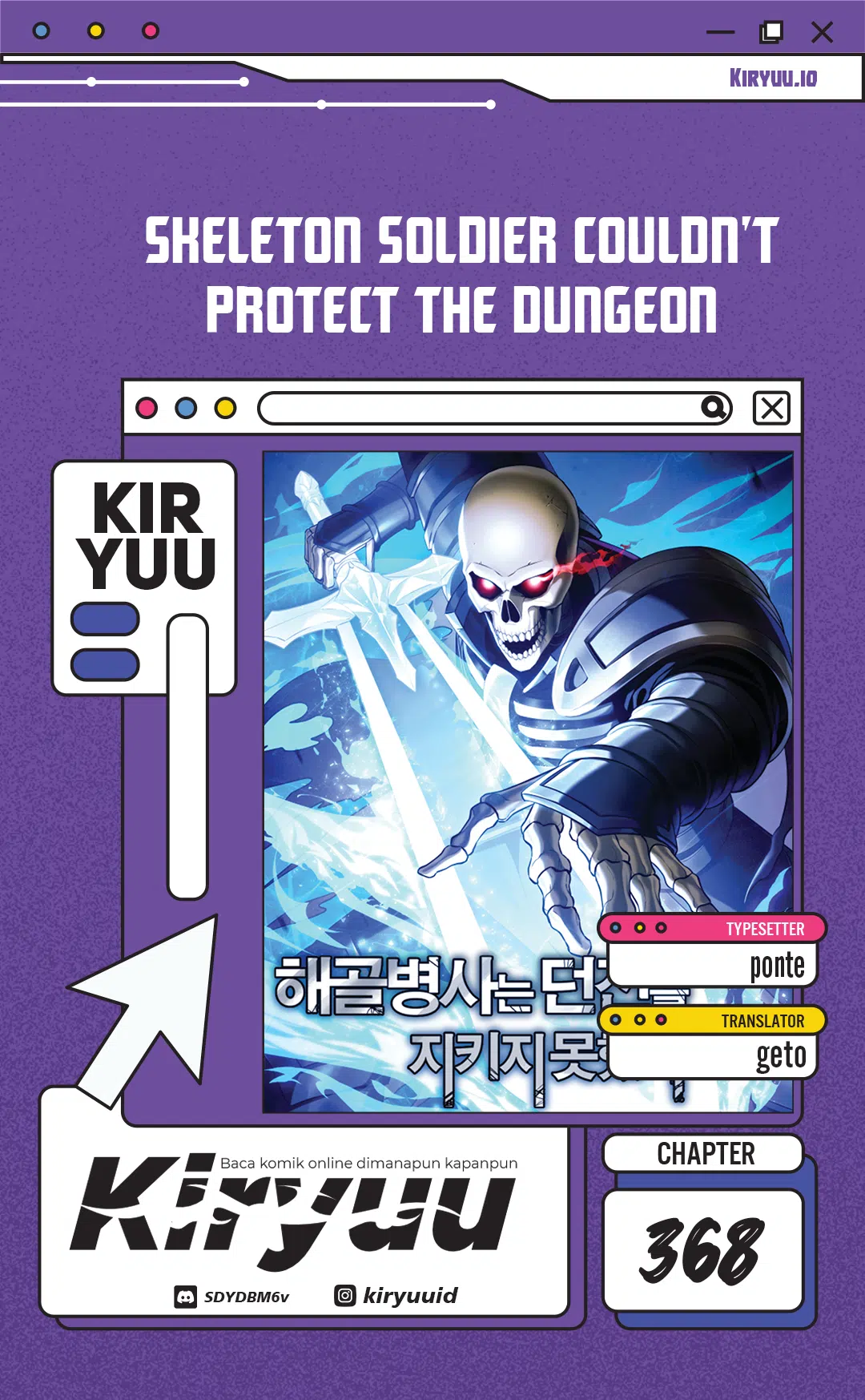 Komik Skeleton Soldier Couldn’t Protect the Dungeon Chapter 368 gambar 1