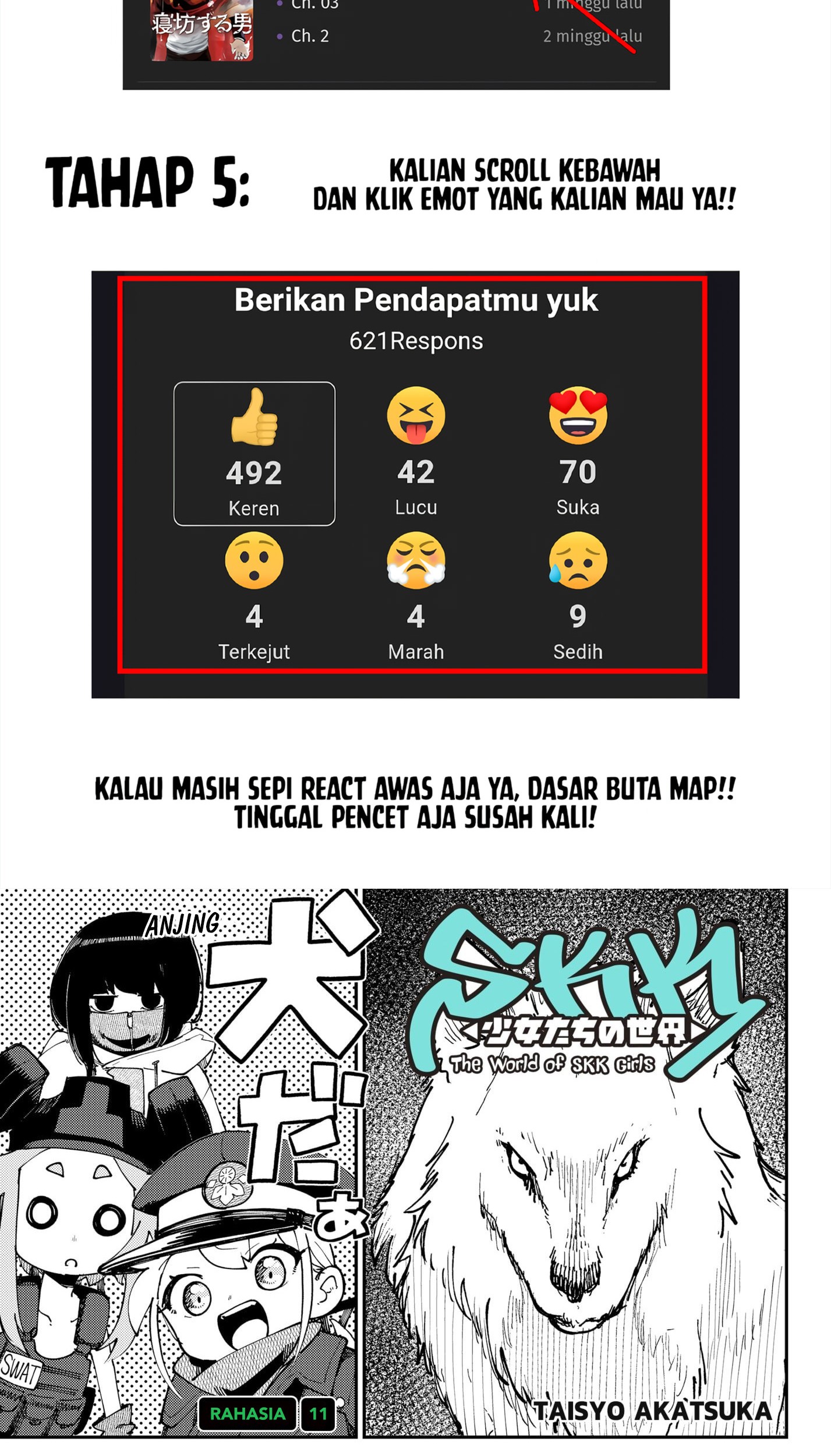 Baca Manga SKK – Shoujo-tachi no Sekai Chapter 11 Gambar 2
