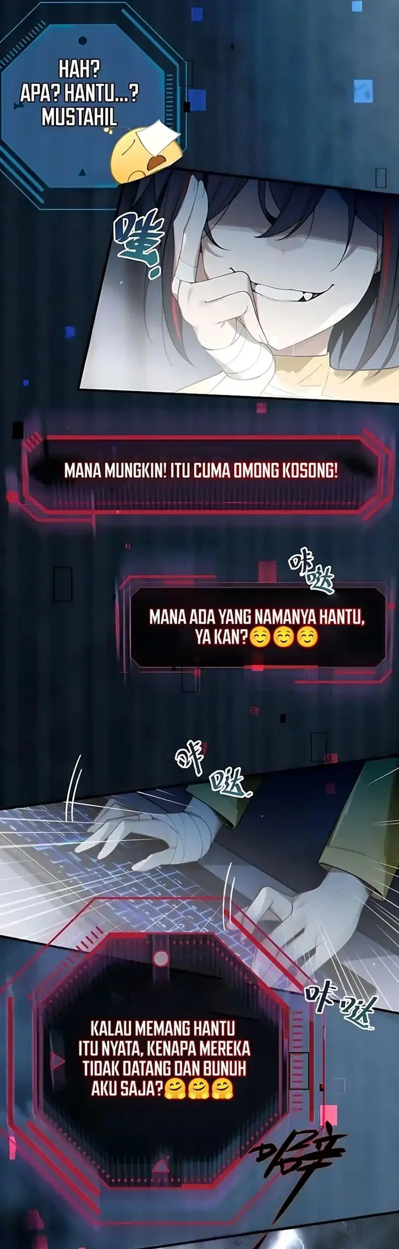 Smashing Female Ghosts with My Fists Chapter 1 Gambar 3