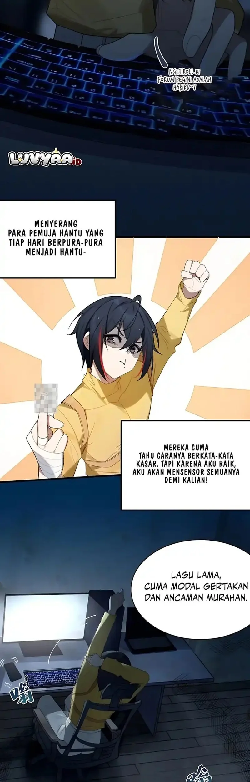 Smashing Female Ghosts with My Fists Chapter 1 Gambar 9