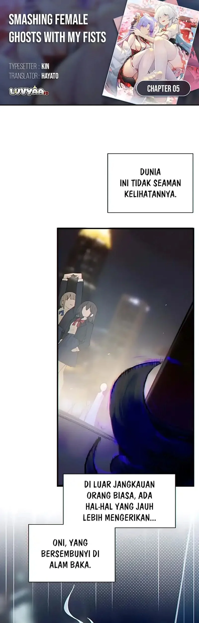 Komik Smashing Female Ghosts with My Fists Chapter 5 gambar 1