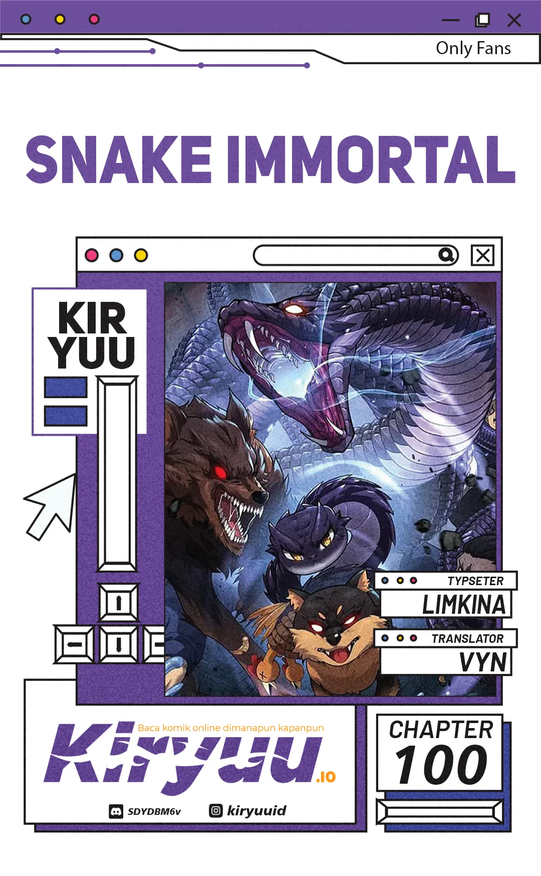 Komik Snake Immortal: The Tale of a Snake’s Cultivation to Immortality Chapter 100 gambar 1