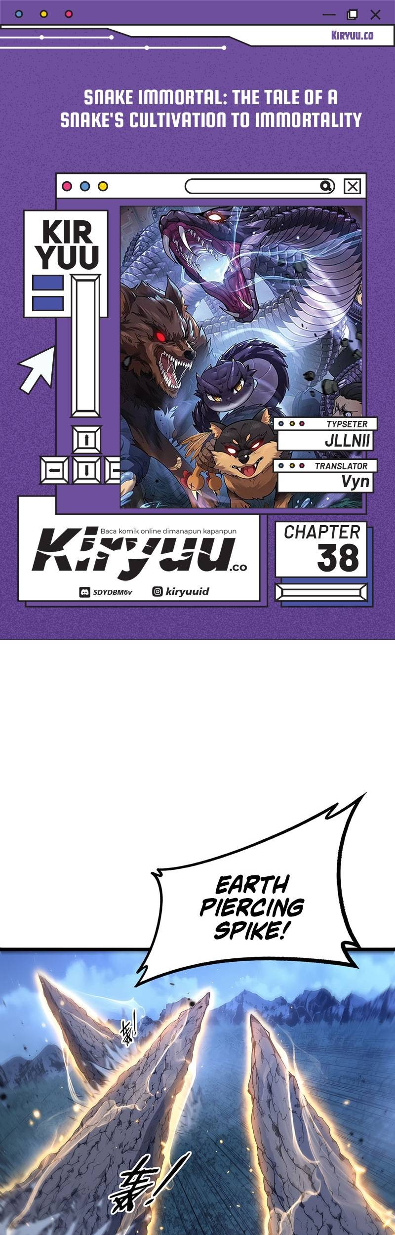 Komik Snake Immortal: The Tale of a Snake’s Cultivation to Immortality Chapter 38 gambar nomor 1