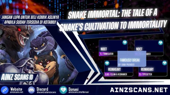 Baca Komik Snake Immortal: The Tale of a Snake’s Cultivation to Immortality Chapter 42 Gambar 1
