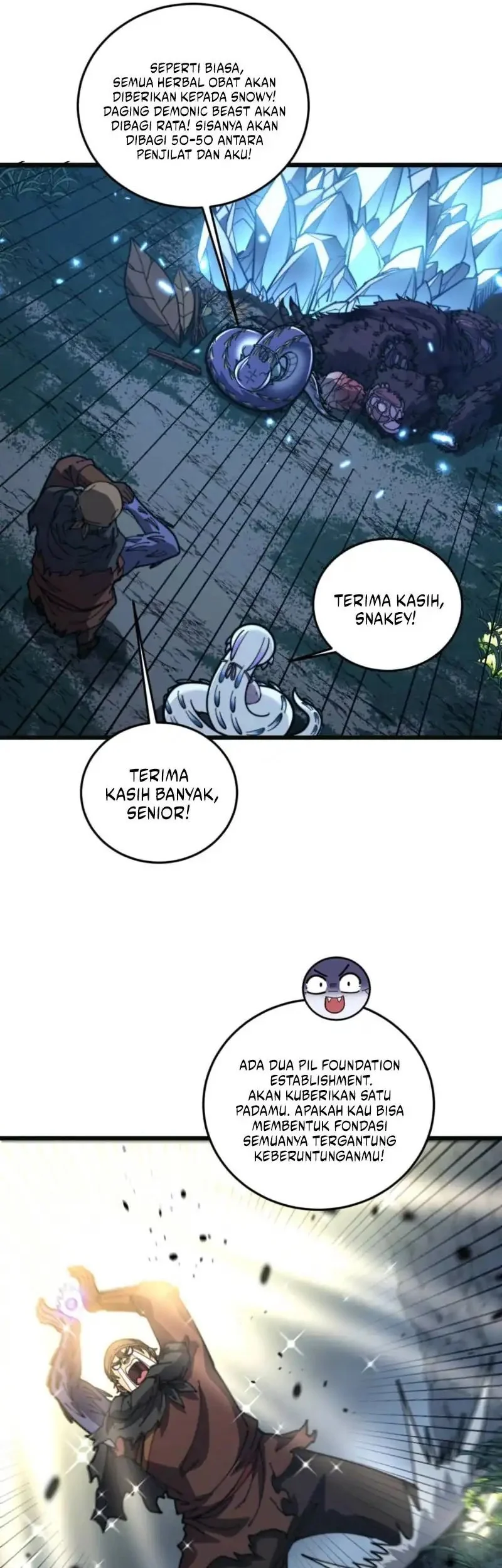 Snake Immortal: The Tale of a Snake’s Cultivation to Immortality Chapter 55 Gambar 29