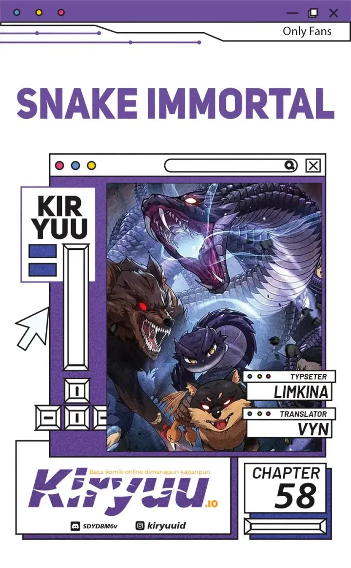 Komik Snake Immortal: The Tale of a Snake’s Cultivation to Immortality Chapter 58 gambar nomor 1