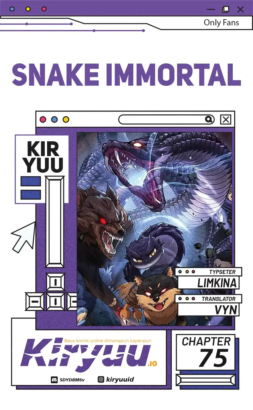 Komik Snake Immortal: The Tale of a Snake’s Cultivation to Immortality Chapter 75 gambar 1