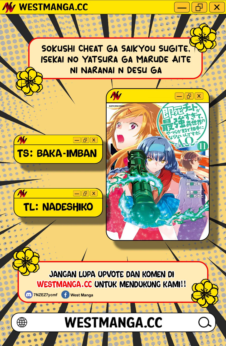 Sokushi Cheat ga Saikyou Sugite, Isekai no Yatsura ga Marude Aite ni Naranai n desu ga. Chapter 54 halaman 3
