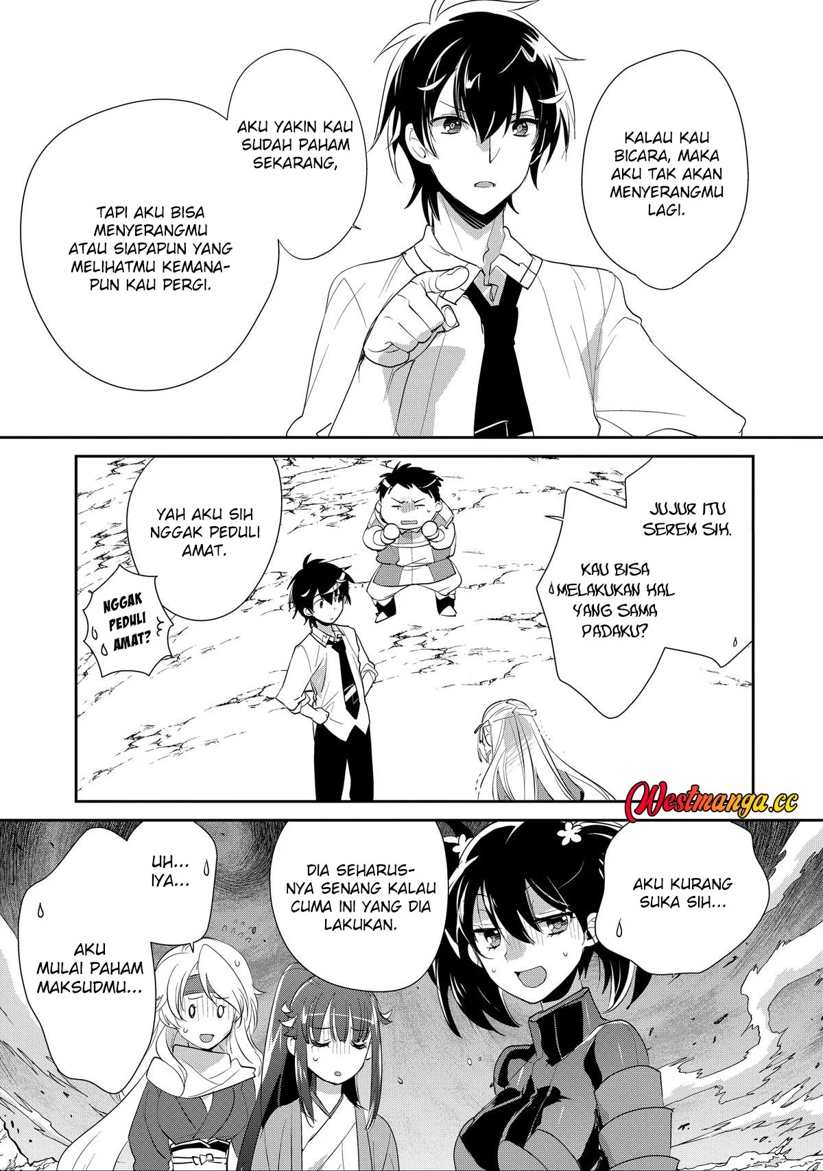 Sokushi Cheat ga Saikyou Sugite, Isekai no Yatsura ga Marude Aite ni Naranai n desu ga. Chapter 56 halaman 30