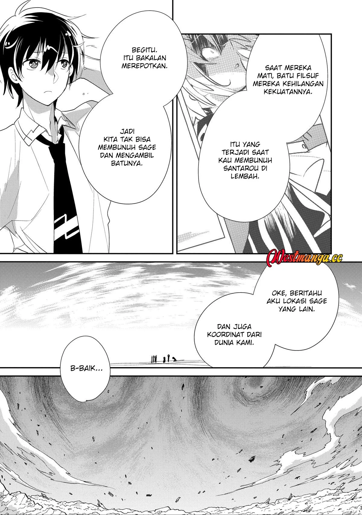 Sokushi Cheat ga Saikyou Sugite, Isekai no Yatsura ga Marude Aite ni Naranai n desu ga. Chapter 56 halaman 34