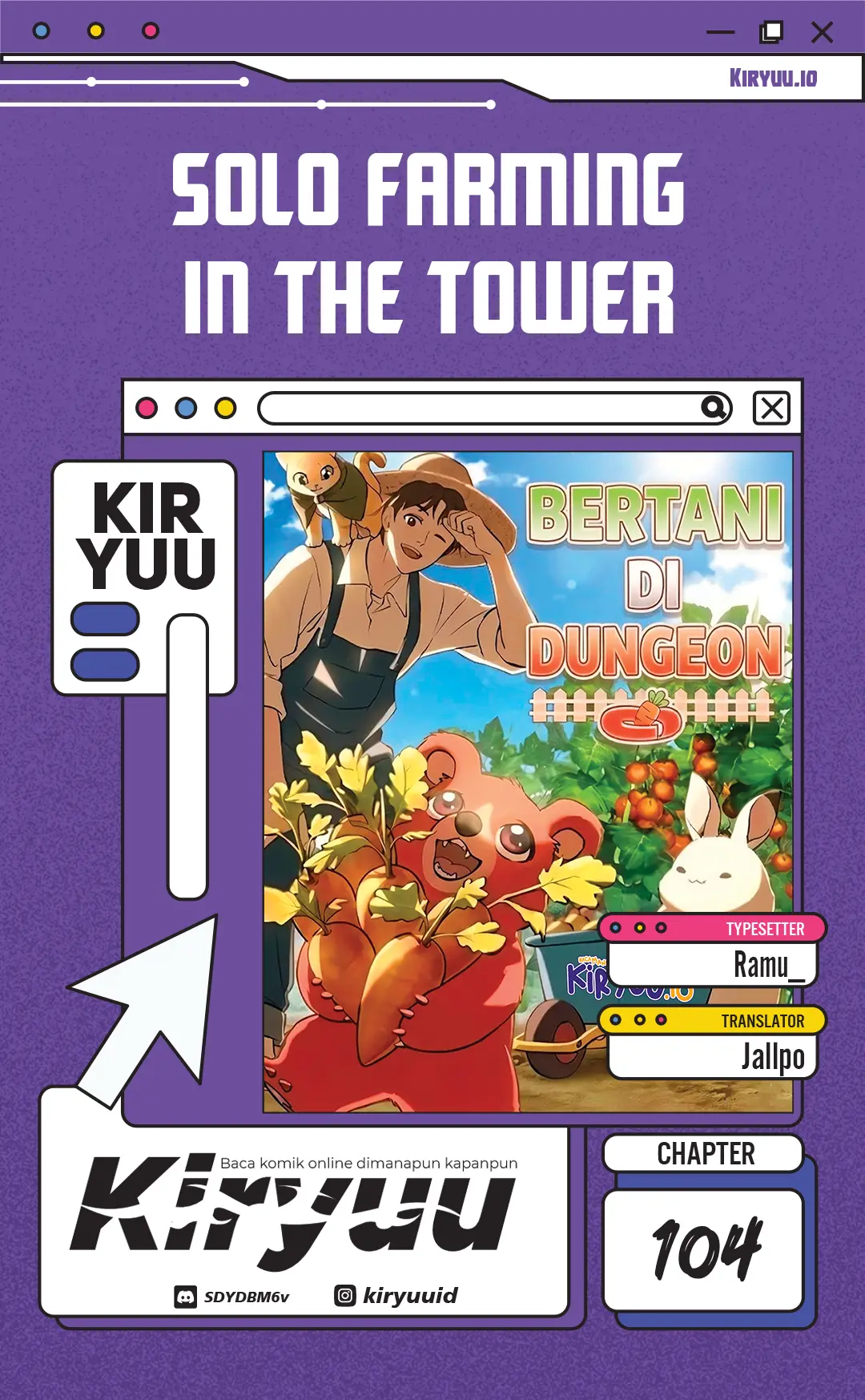 solo farming in the tower chapter 104 - Page 1