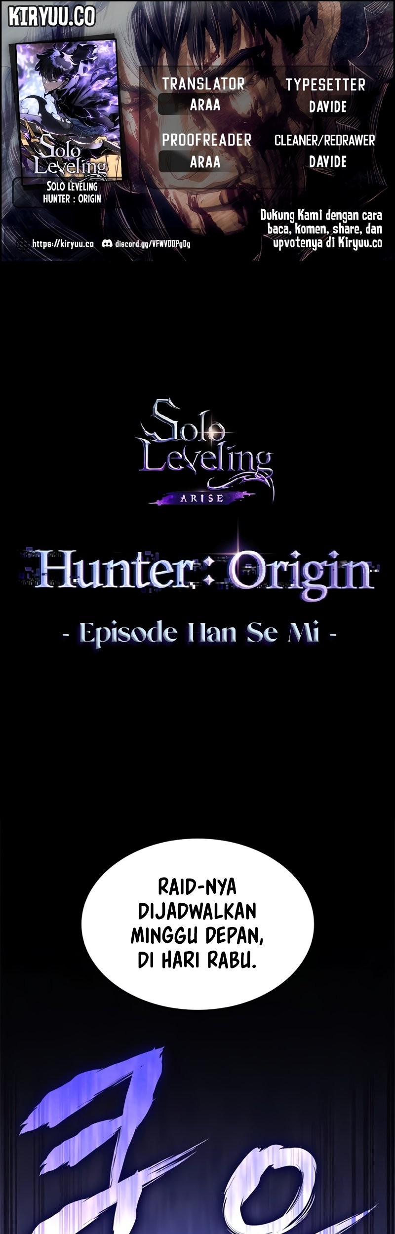 Komik Solo Leveling ARISE: Hunter Origin Chapter 5 gambar nomor 1