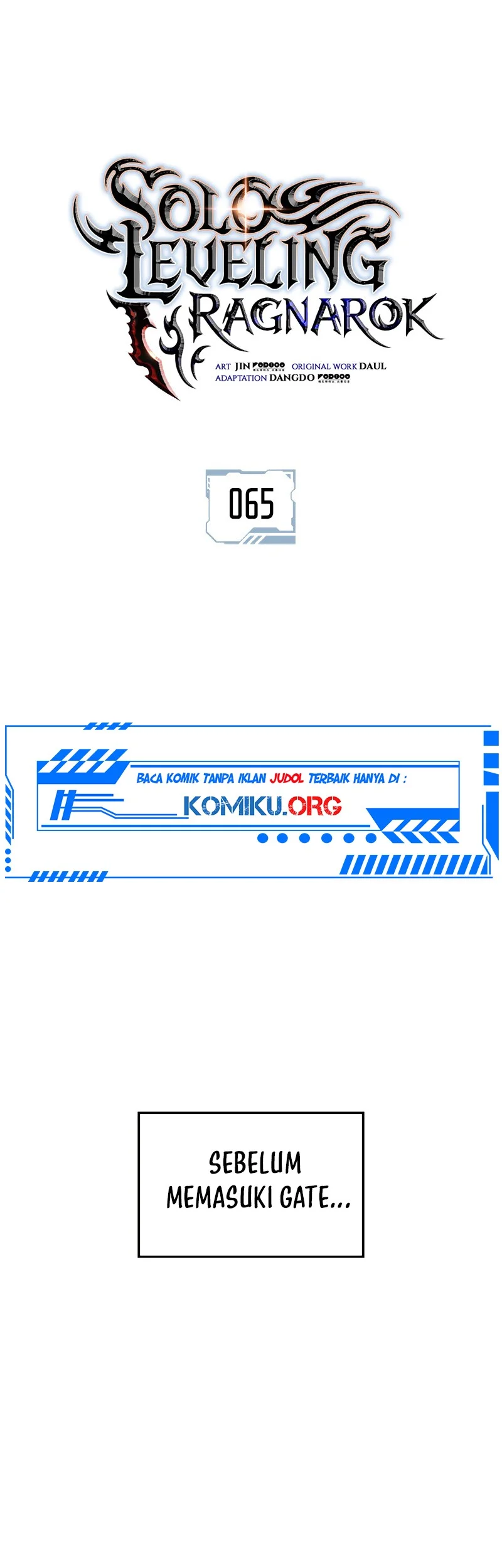 Manhwa Solo Leveling: Ragnarok Chapter 65 gambar nomor 2