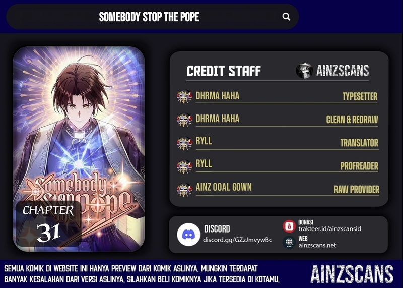 Baca Komik Somebody Stop the Pope Chapter 41 Gambar 1