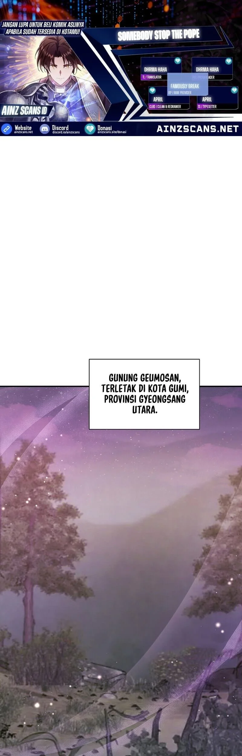 Komik Somebody Stop the Pope Chapter 55 gambar nomor 1