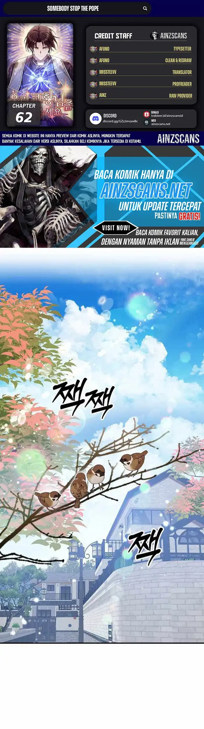 Komik Somebody Stop the Pope Chapter 62 gambar 1