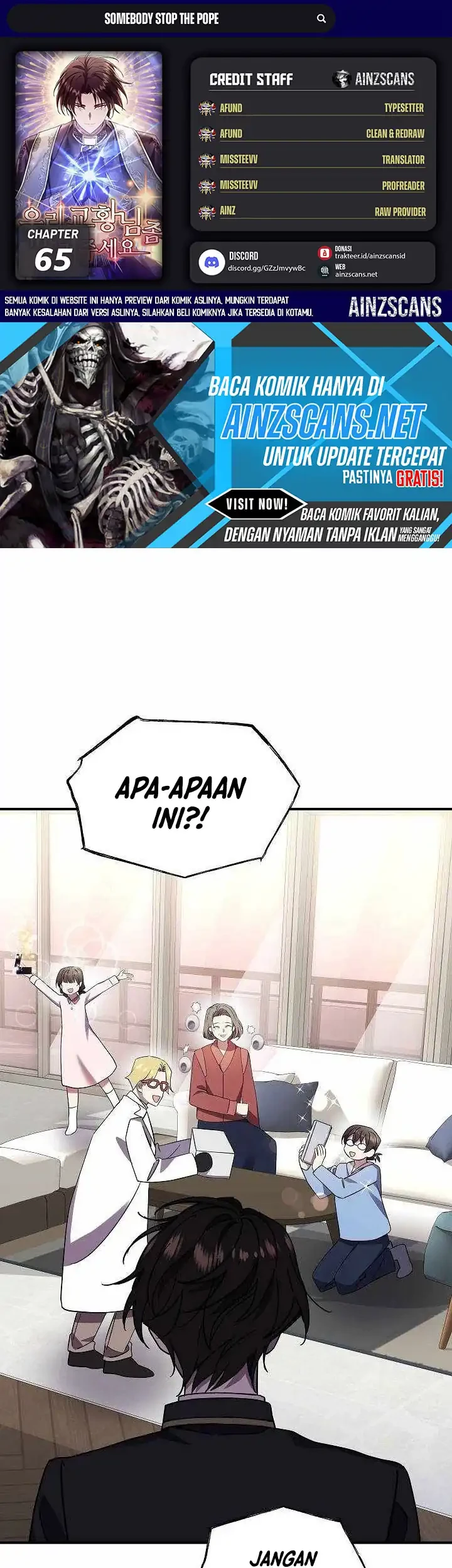 Komik Somebody Stop the Pope Chapter 65 gambar 1