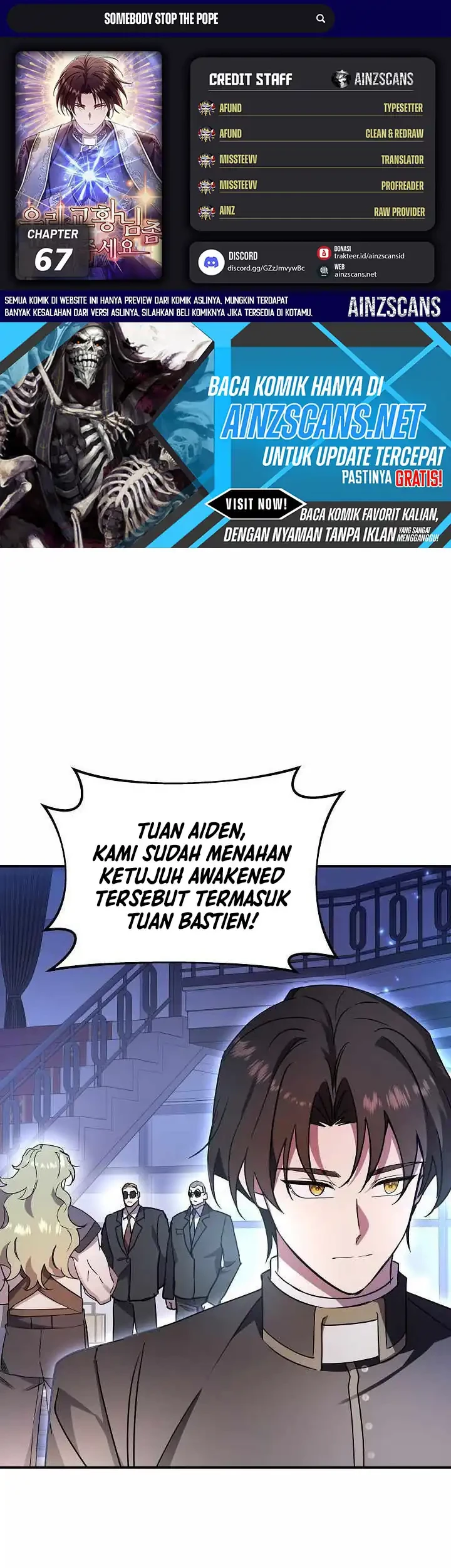 Komik Somebody Stop the Pope Chapter 67 gambar 1