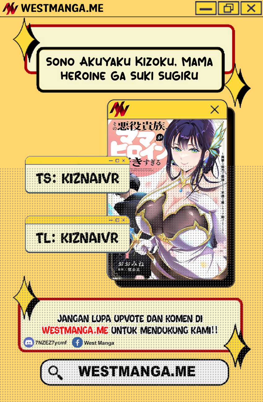 Baca Komik Sono Akuyaku Kizoku, Mama Heroine ga Suki Sugiru ~Shinshi na Doryoku de Saikyou to Nari Fuguu na Oshi Chara Tasukemakuru~ Chapter 14.1 Gambar 1