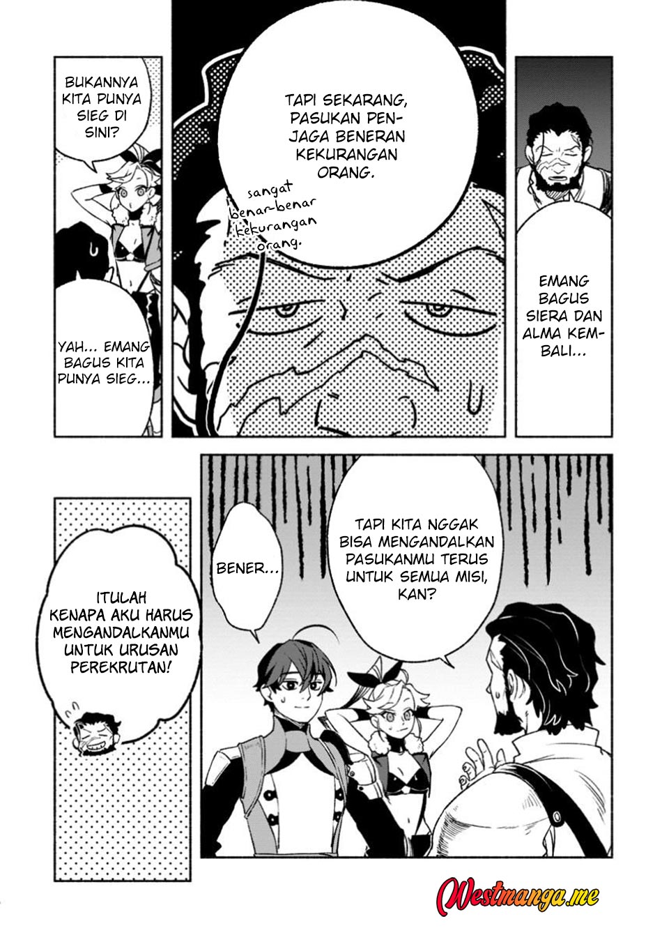 Sono Monban, Saikyou Nitsuki: Tsuihou Sareta Bougyo Ryoku 9999 no Senshi, Outo no Monban Toshite Musou Suru Chapter 35 Gambar 19