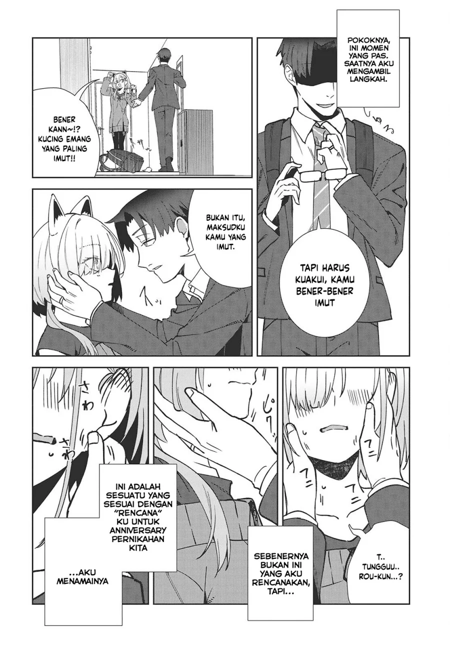 Soshiki no Shukuteki to Kekkon Shitara Mecha Amai Chapter 5 Gambar 30