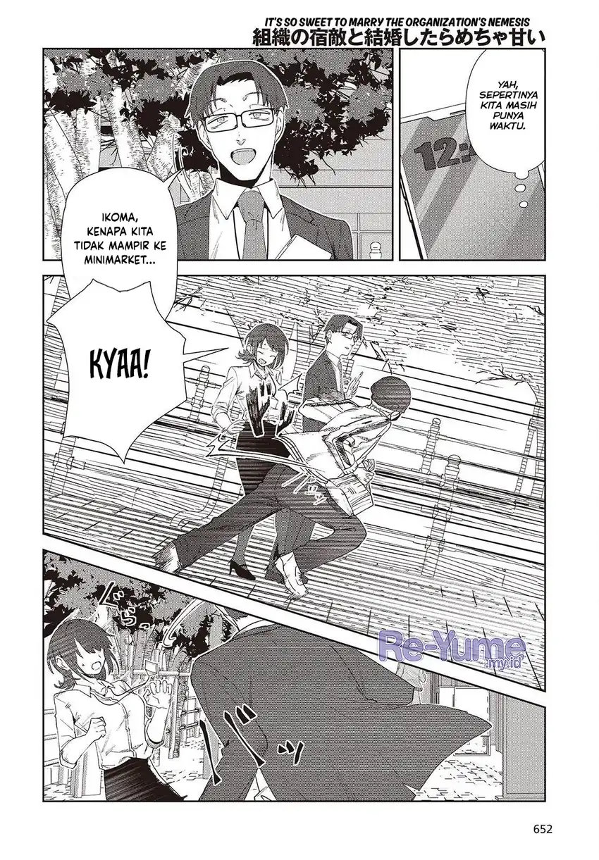 Soshiki no Shukuteki to Kekkon Shitara Mecha Amai Chapter 8 Gambar 26