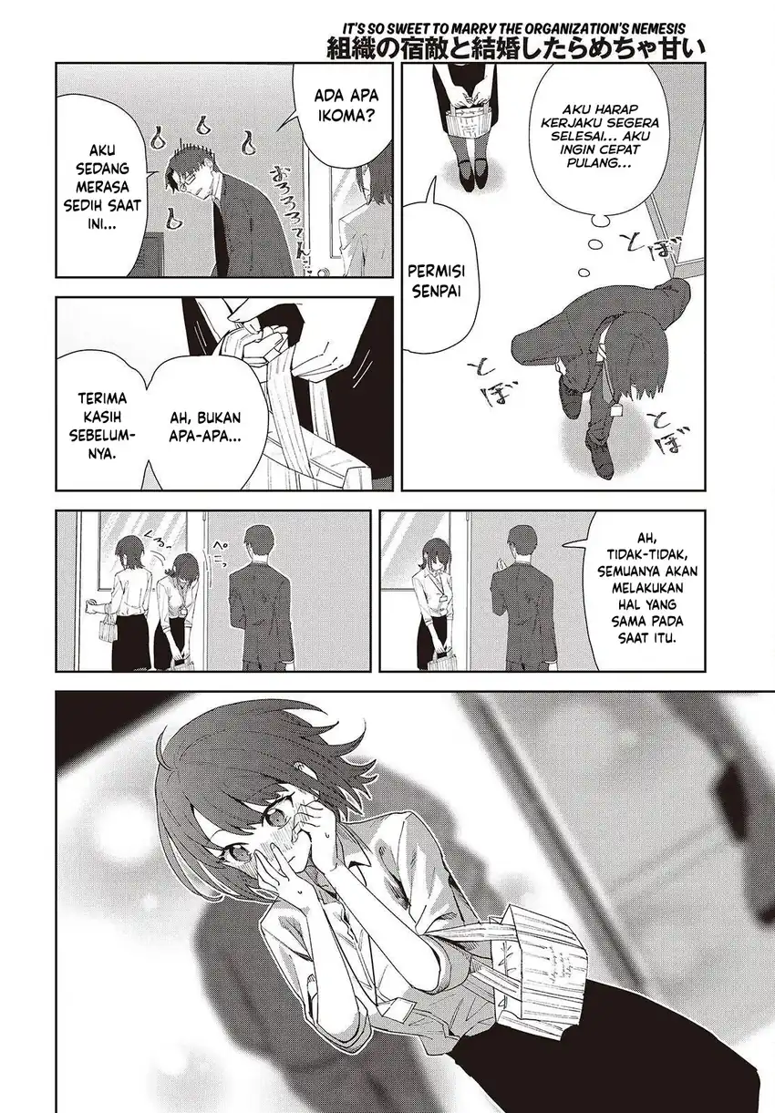 Soshiki no Shukuteki to Kekkon Shitara Mecha Amai Chapter 8 Gambar 34