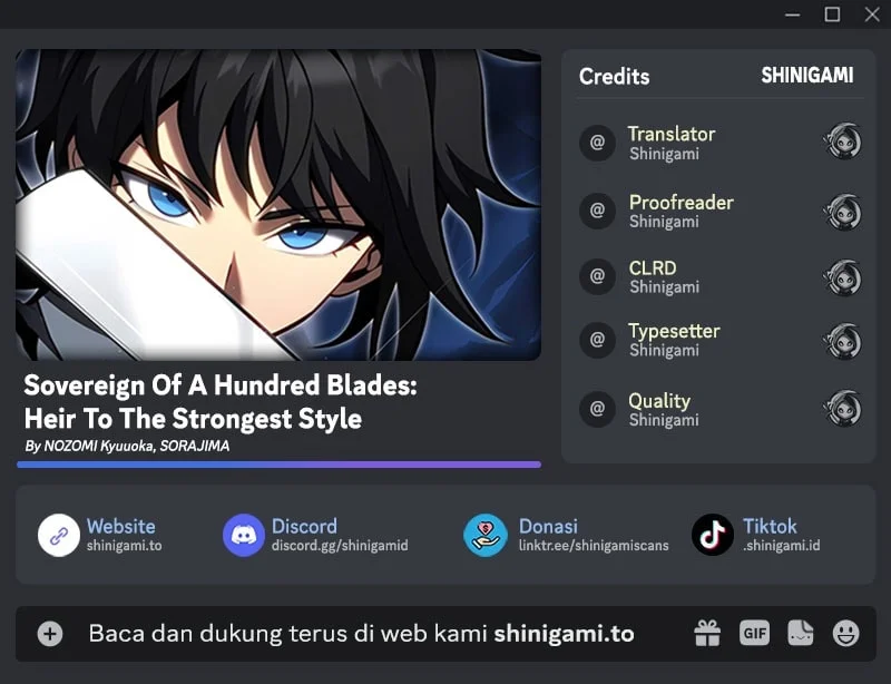 Komik Sovereign Of A Hundred Blades: Heir To The Strongest Style Chapter 5 gambar 1