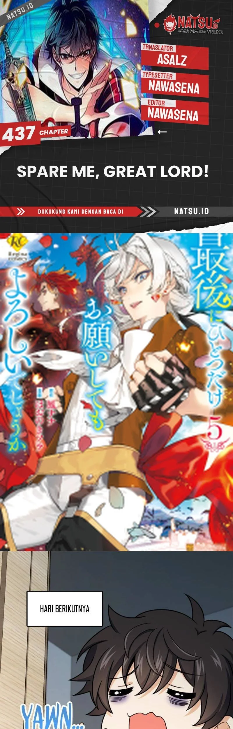 Komik Spare Me, Great Lord! Chapter 437 gambar 1