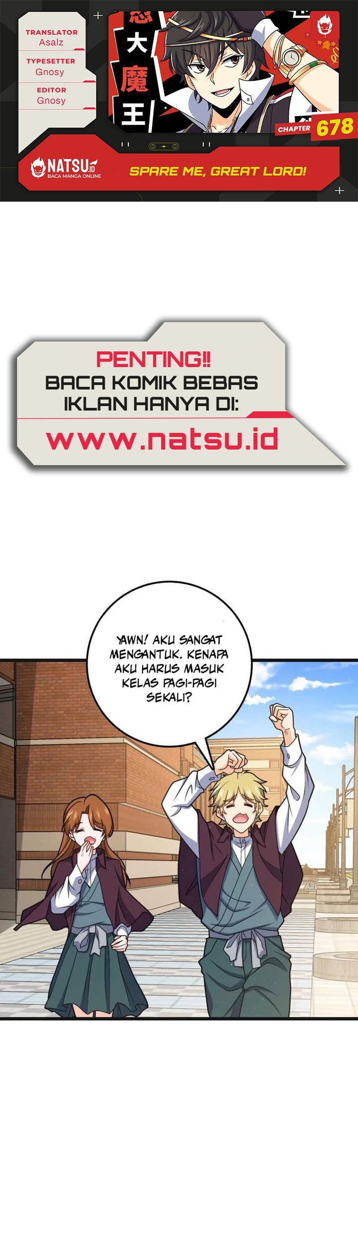 Baca Komik Spare Me, Great Lord! Chapter 688 Gambar 1