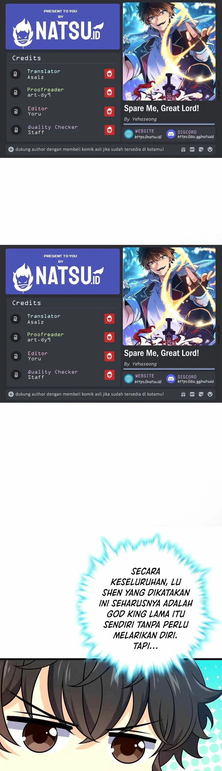 Komik Spare Me, Great Lord! Chapter 740 gambar 1