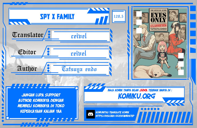 Baca Komik Spy X Family Chapter 120.5 Gambar 1