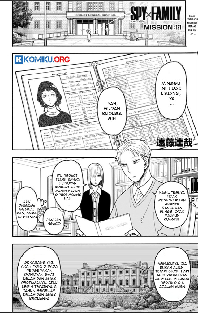 Baca Manga Spy X Family Chapter 121 Gambar 2