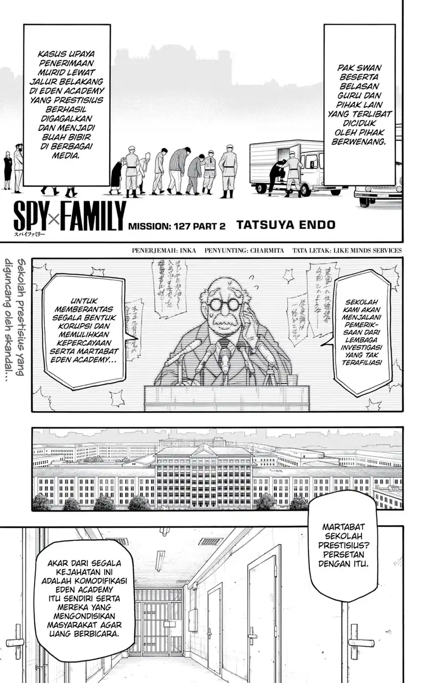Komik Spy X Family Chapter 127.2 gambar 1