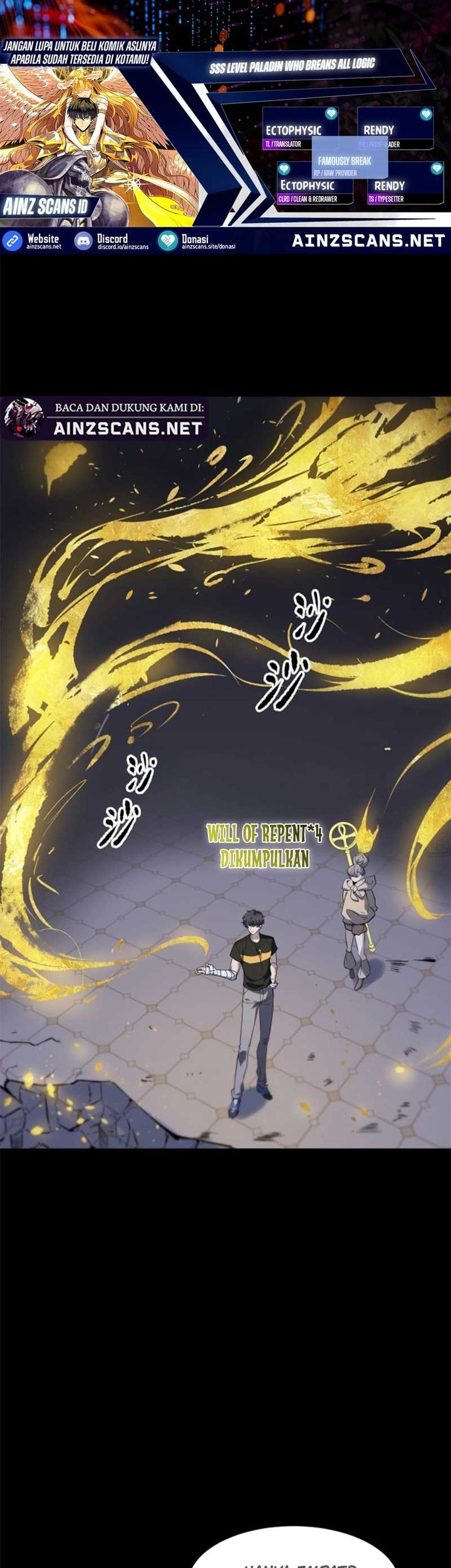 Baca Komik SSS-level Paladin Who Breaks All Logic Chapter 74 Gambar 1