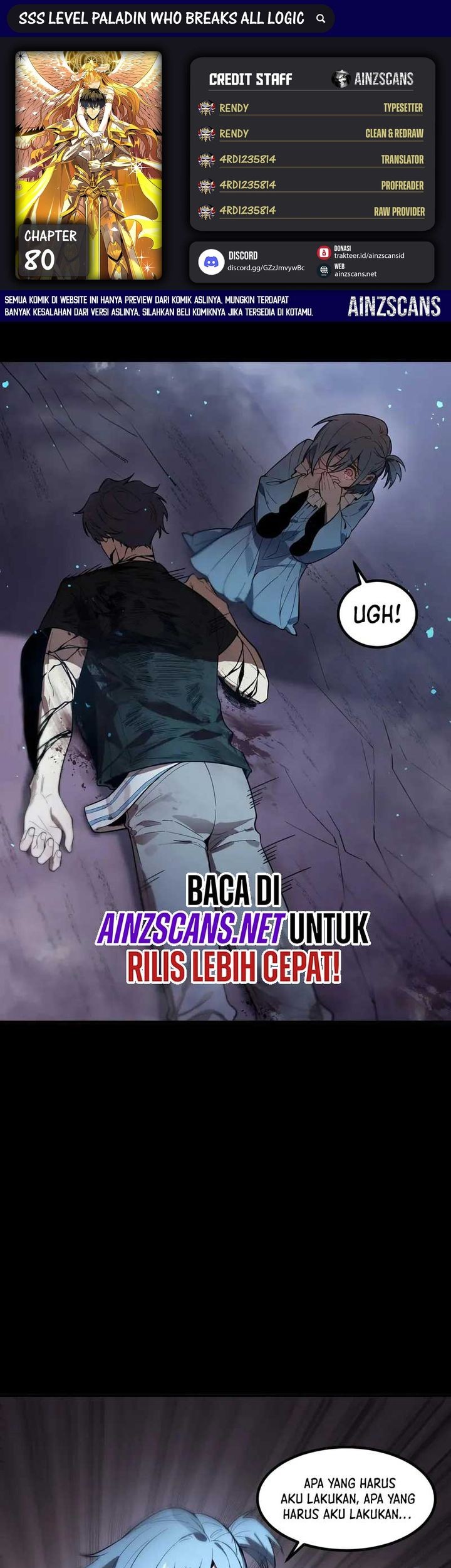 Baca Komik SSS-level Paladin Who Breaks All Logic Chapter 80 Gambar 1