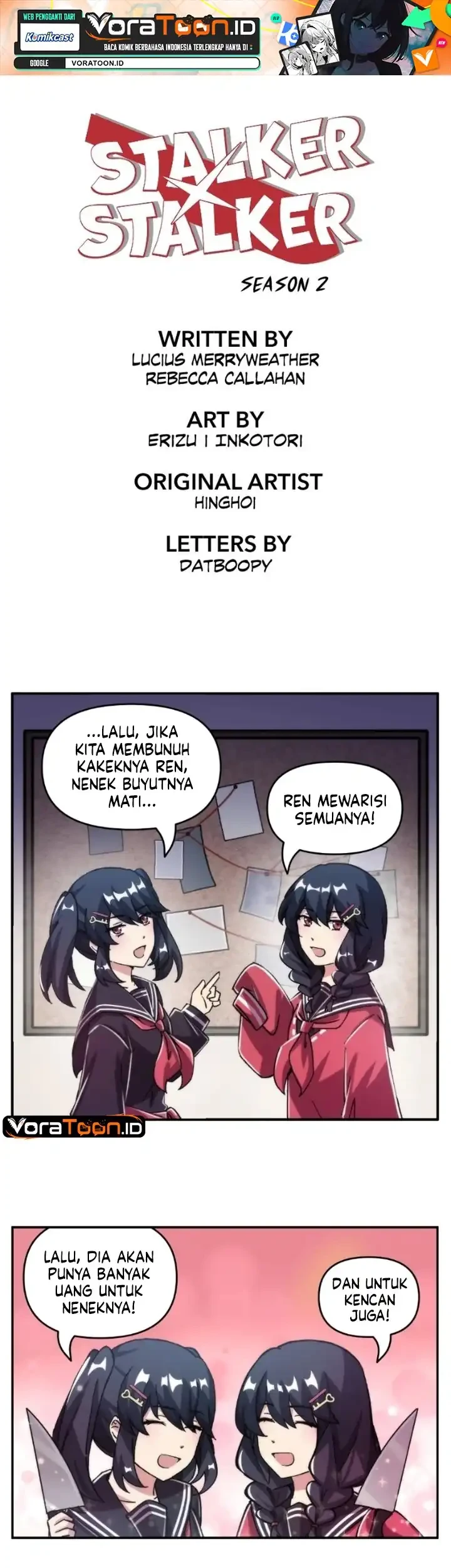 Stalker x Stalker Chapter 157 halaman 3