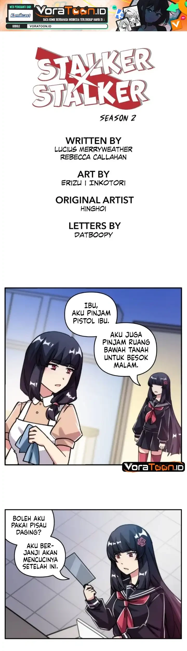 Stalker x Stalker Chapter 158 halaman 3
