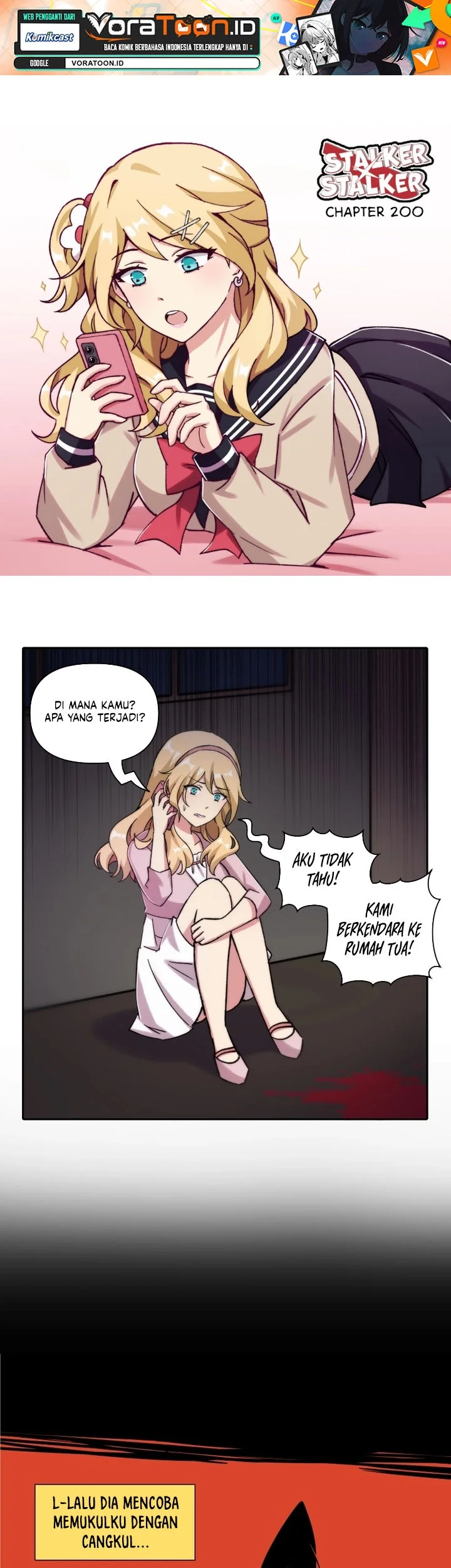 Manhua Stalker x Stalker Chapter 200 gambar 2