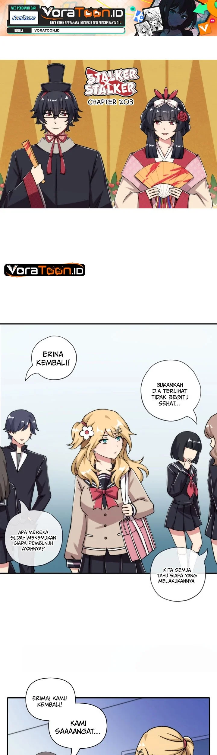 Manhua Stalker x Stalker Chapter 203 gambar 2