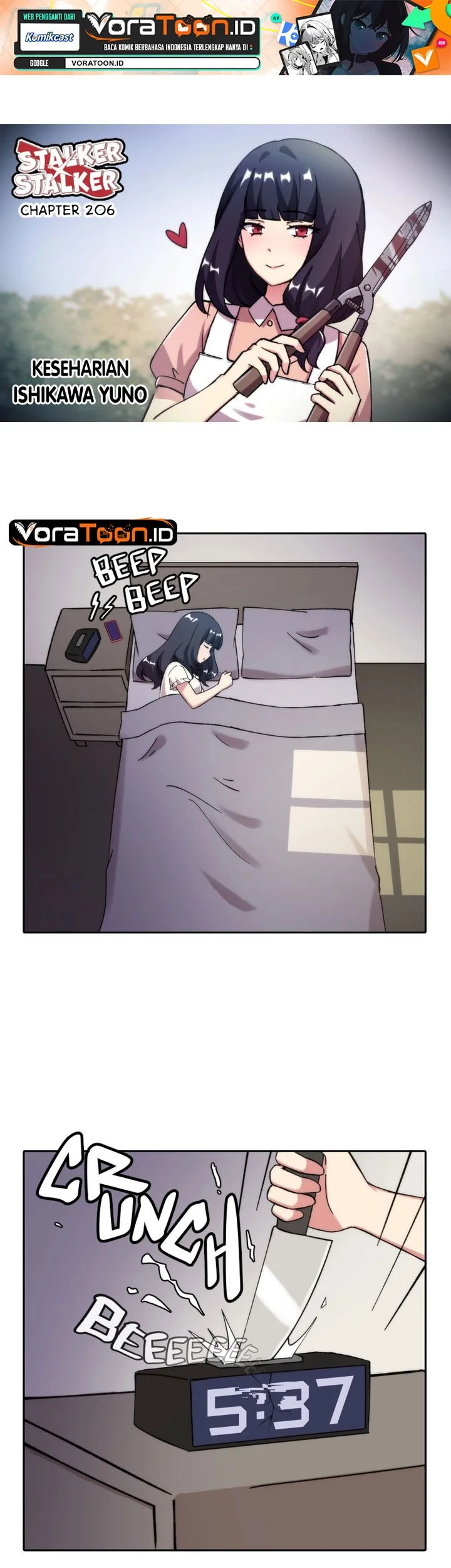 Manhua Stalker x Stalker Chapter 206 gambar 2