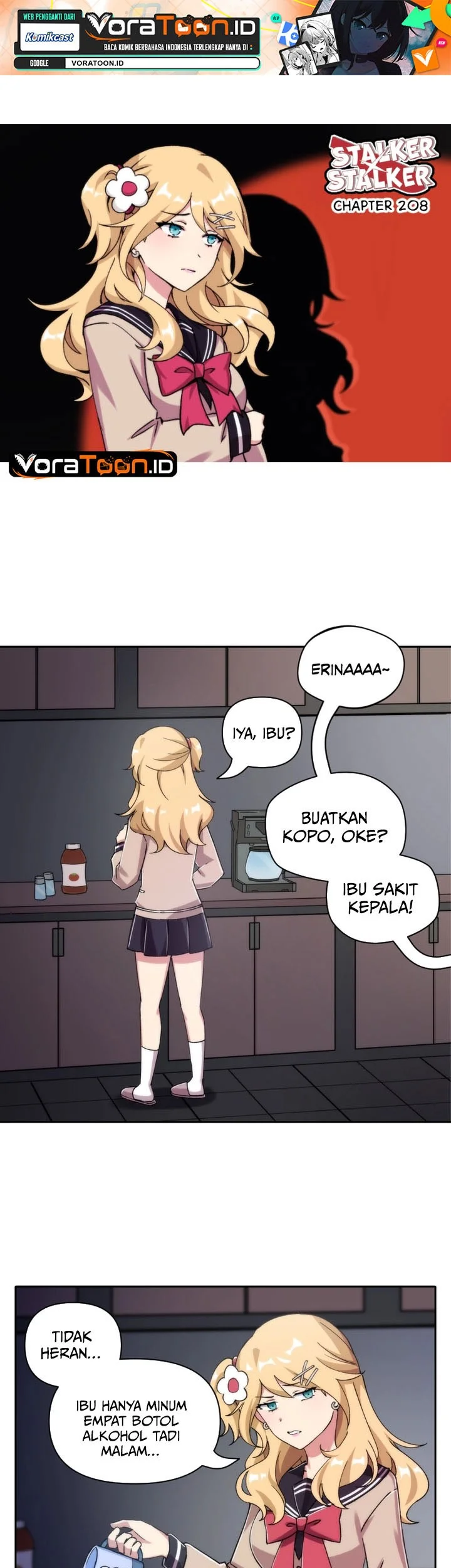 Manhua Stalker x Stalker Chapter 208 gambar 2