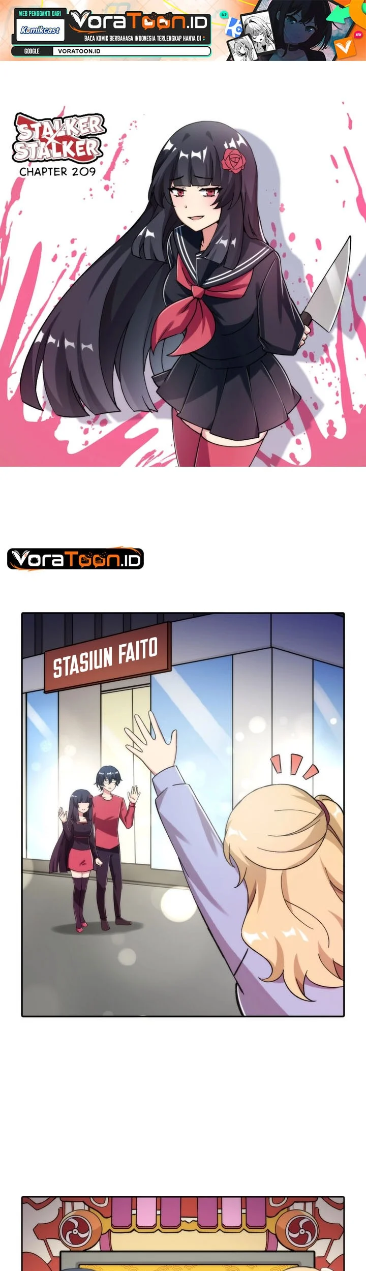 Manhua Stalker x Stalker Chapter 209 gambar 2